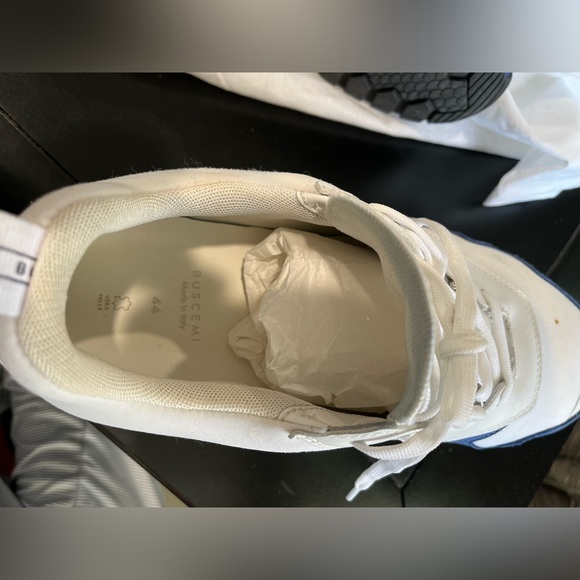 Buscemi white/royal sneakers size 44/11 - Picture 4 of 11